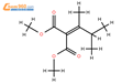 1,2-二甲基亚丙基丙二酸二甲酯结构式图片|56253-96-4结构式图片