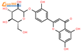 木犀草素-4'-O-葡萄糖苷结构式图片|6920-38-3结构式图片