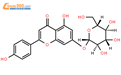 芹菜素-7-O-β-D-吡喃葡萄糖苷结构式图片|578-74-5结构式图片