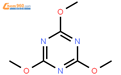 三聚氰酸三甲酯结构式图片|877-89-4结构式图片