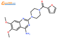 哌唑嗪结构式图片|19216-56-9结构式图片