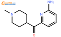 (6-aminopyridin-2-yl)-(1-methylpiperidin-4-yl)methanone