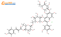 飞燕草色素-3-O-[6’’-O-（E）-对香豆酰芸香糖苷]-5-O-葡萄糖苷结构式图片|28463-30-1结构式图片
