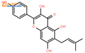 甘草黄酮醇结构式图片|60197-60-6结构式图片