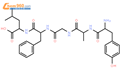 五肽-18/亮啡丝肽结构式图片|64963-01-5结构式图片