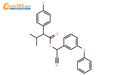 Cyano(3-phenoxyphenyl)methyl 2-(4-chlorophenyl)-3-methylbutanoate