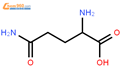 dl-谷氨酰胺结构式图片|6899-04-3结构式图片
