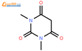 1,3-二甲基巴比妥酸(CAS:769-42-6)結構式圖片
