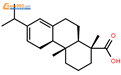 左旋海松酸标准品结构式图片|79-54-9结构式图片