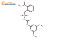 乙腈中苄嘧磺隆结构式图片|83055-99-6结构式图片