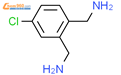 (4-chloro-1,2-phenylene)dimethanamine结构式图片|52402-00-3结构式图片
