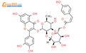 槲皮素3-O-2''-(6''-p-顺式-香豆酰基)-葡萄糖鼠李糖苷结构式图片|891194-26-6结构式图片