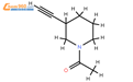 1-乙酰基-3-乙炔哌啶结构式图片|959918-27-5结构式图片