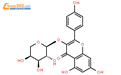 山柰酚-3-O-α-L-阿拉伯糖苷结构式图片|99882-10-7结构式图片