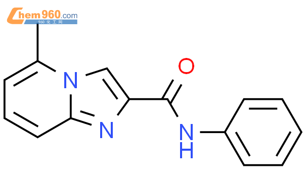 1000268 08 5 5 methyl N phenyl Imidazo 1 2 a pyridine 2 carboxamide化学式