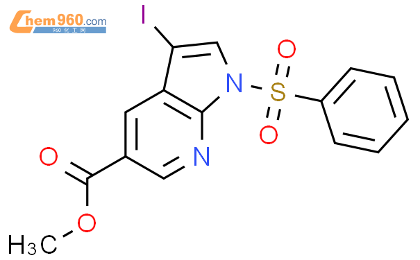 1001414 06 7 3 Iodo 1 Phenylsulfonyl 1H Pyrrolo 2 3 B Pyridine 5