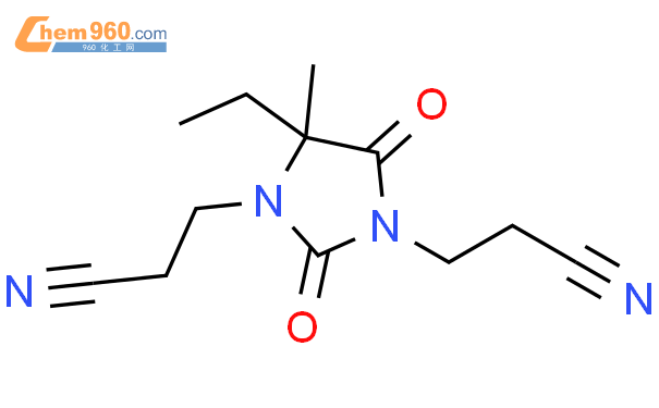 100255 44 5 1 3 Imidazolidinedipropanenitrile 4 Ethyl 4 Methyl 2 5