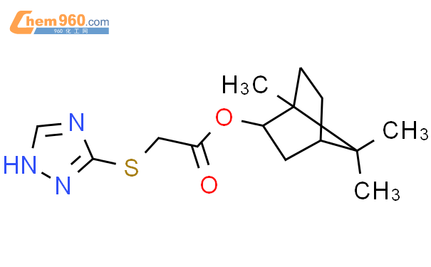 1005118 44 4 1 7 7 Trimethylbicyclo 2 2 1 Hept 2 Yl 1H 1 2 4 Triazol