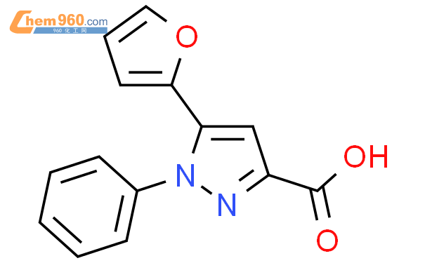 5 Furan 2 yl 1 phenyl 1H pyrazole 3 carboxylic acid厂家 5 Furan 2 yl