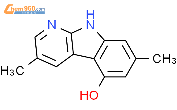 1005498 38 3 3 7 dimethyl 9H Pyrido 2 3 b indol 5 ol化学式结构式分子式mol