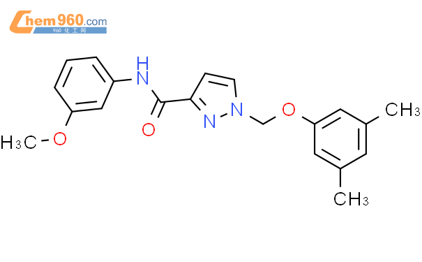 1005557 25 4 1 3 5 Dimethyl Phenoxymethyl 1H Pyrazole 3 Carboxylic