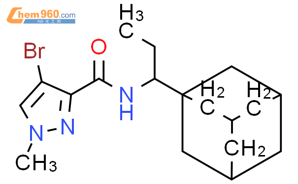 1005573 34 1 4 Bromo 1 Methyl N 1 Tricyclo 3 3 1 1 3 7 Dec 1 Yl