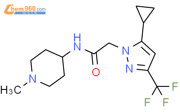 Cyclopropyl Trifluoromethyl Pyrazol Yl N