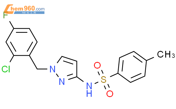 N Chloro Fluoro Benzyl H Pyrazol Yl Methyl