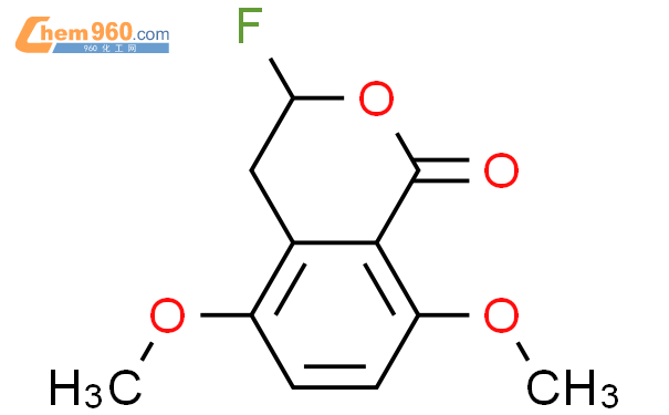 100560 73 4 1H 2 Benzopyran 1 One 3 Fluoro 3 4 Dihydro 5 8 Dimethoxy