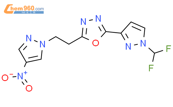 Difluoromethyl H Pyrazol Yl Nitro