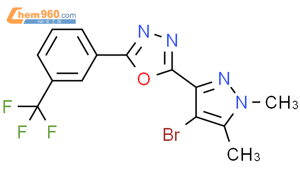 1005703 31 0 2 4 Bromo 1 5 Dimethyl 1H Pyrazol 3 Yl 5 3