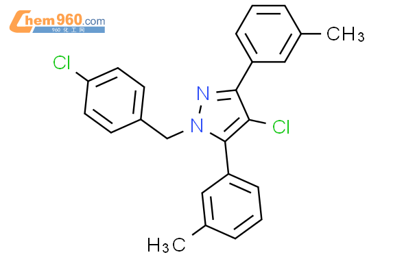 Chloro Chloro Benzyl Di M Tolyl H Pyrazole