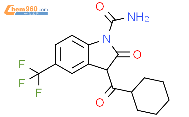 100666 02 2 1H Indole 1 Carboxamide 3 Cyclohexylcarbonyl 2 3 Dihydro