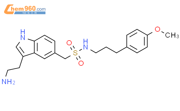 100777 75 1 1H Indole 5 Methanesulfonamide 3 2 Aminoethyl N 3 4