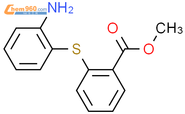 100866 62 4 Benzoic acid 2 2 aminophenyl thio methyl esterCAS号