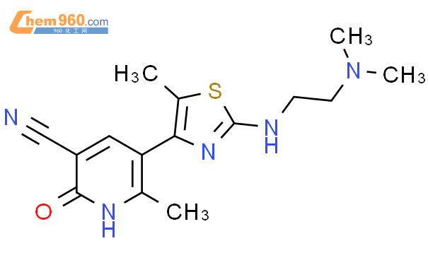 101368 26 7 3 Pyridinecarbonitrile 5 2 2 Dimethylamino Ethyl Amino