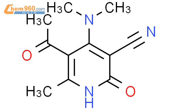 101370 06 3 3 Pyridinecarbonitrile 5 Acetyl 4 Dimethylamino 1 2