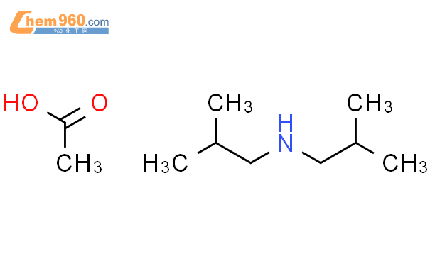 101413 49 4 acetic acid 2 methyl N 2 methylpropyl propan 1 amine化学式结构