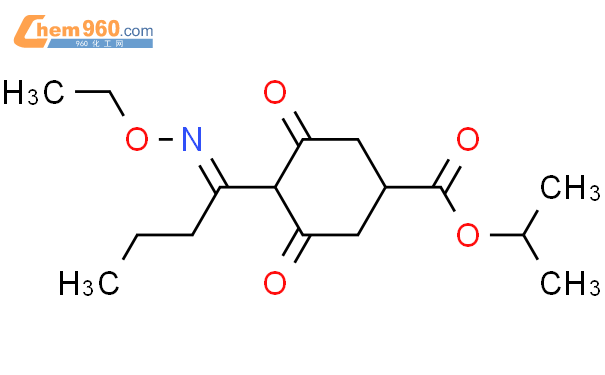 101415 30 9 Cyclohexanecarboxylic Acid 4 1 Ethoxyimino Butyl 3 5