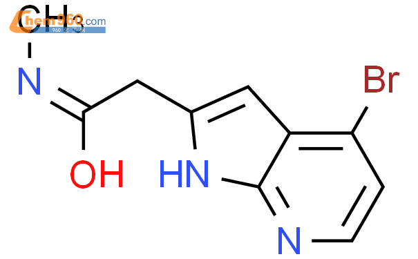 4 溴 N 甲基 1H 吡咯并 2 3 B 吡啶 2 乙酰胺CAS号1014613 12 7 960化工网