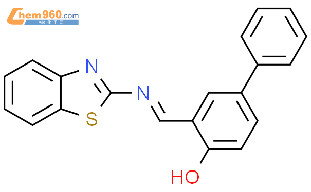 Biphenyl Ol Benzothiazolylimino Methyl Cas