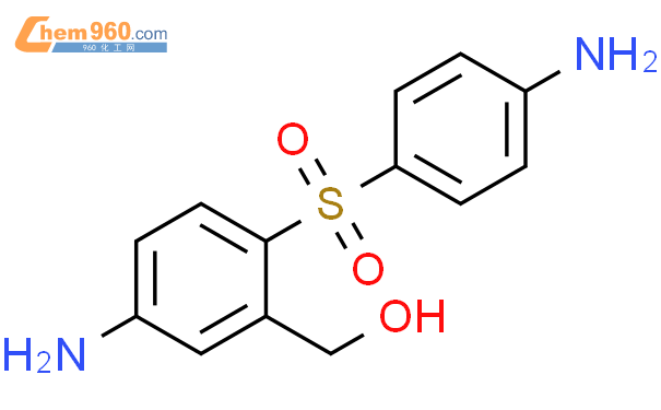 101513 30 8 Benzenemethanol 5 amino 2 4 aminophenyl sulfonyl 化学式结构