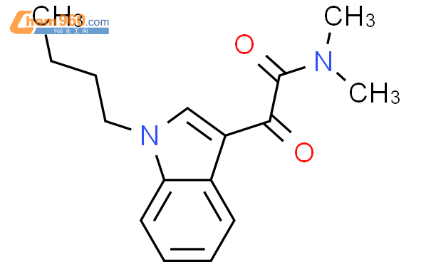 101586 48 5 1H Indole 3 acetamide 1 butyl N N dimethyl a oxo 化学式结构式分子