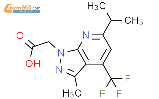 Methyl Propan Yl Trifluoromethyl H Pyrazolo