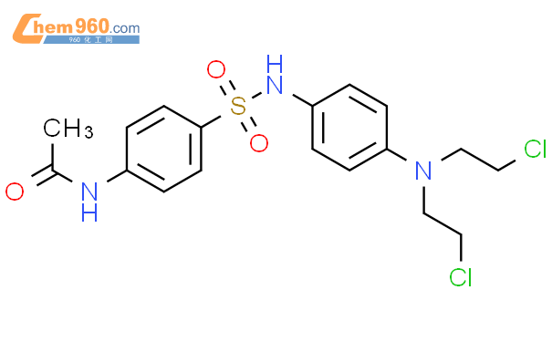 Acetamide N 4 4 Bis 2 Chloroethyl Amino Phenyl Amino Sulfonyl