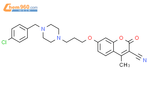 H Benzopyran Carbonitrile Chlorophenyl