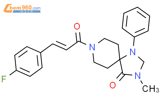 102504 78 9 1 3 8 Triazaspiro 4 5 Decan 4 One 8 3 4 Fluorophenyl 1