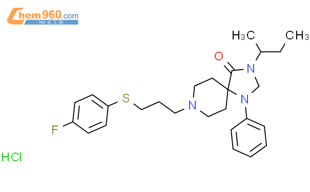 1 3 8 Triazaspiro 4 5 Decan 4 One 8 3 4 Fluorophenyl Thio Propyl 3