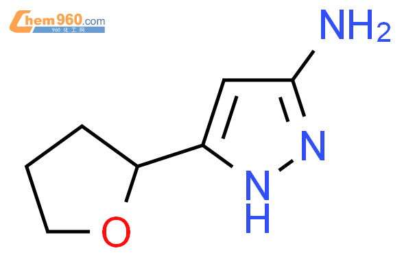 1028843 21 1 3 oxolan 2 yl 1H pyrazol 5 amine化学式结构式分子式mol 960化工网