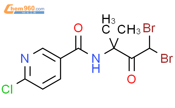 102905 20 4 3 Pyridinecarboxamide 6 Chloro N 3 3 Dibromo 1 1 Dimethyl